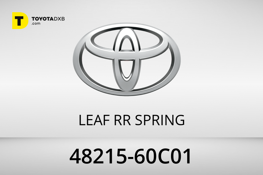 48215-60C01 LEAF RR SPRING for Toyota
