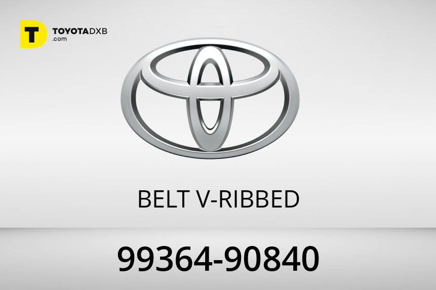 99364-90840 BELT V-RIBBED for Toyota