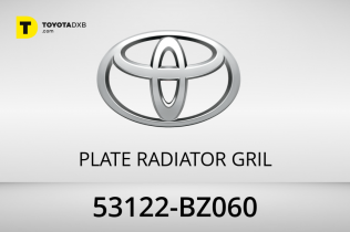 Toyota PLATE  RADIATOR GRIL