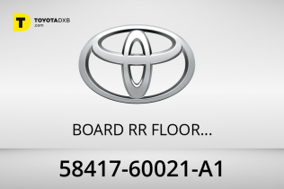 Toyota BOARD RR FLOOR RR Toyota BOARD RR FLOOR RR