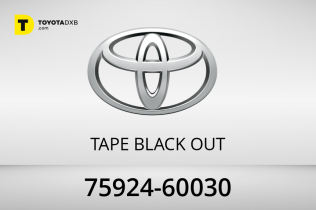 Toyota TAPE BLACK OUT Toyota TAPE BLACK OUT