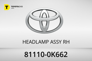 Toyota HEADLAMP ASSY RH Toyota HEADLAMP ASSY RH