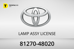 Toyota LAMP ASSY LICENSE Toyota LAMP ASSY LICENSE