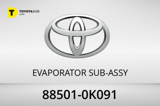 Toyota EVAPORATOR SUB-ASSY Toyota EVAPORATOR SUB-ASSY