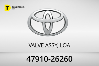 Toyota VALVE ASSY, LOA Toyota VALVE ASSY, LOA