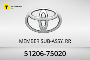 Toyota MEMBER SUB-ASSY, RR Toyota MEMBER SUB-ASSY, RR