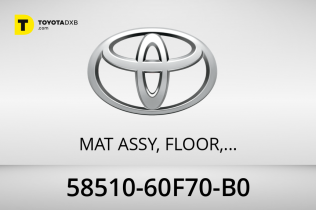 Toyota MAT ASSY, FLOOR, FR Toyota MAT ASSY, FLOOR, FR