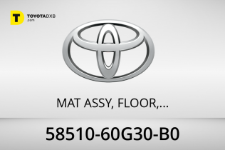 Toyota MAT ASSY, FLOOR, FR Toyota MAT ASSY, FLOOR, FR