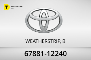 Toyota WEATHERSTRIP, B Toyota WEATHERSTRIP, B