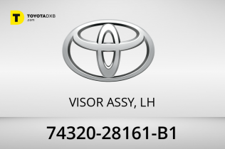 Toyota VISOR ASSY, LH Toyota VISOR ASSY, LH