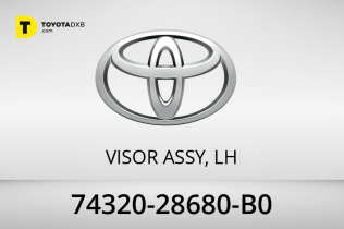 Toyota VISOR ASSY, LH Toyota VISOR ASSY, LH