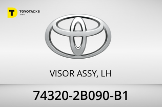Toyota VISOR ASSY, LH Toyota VISOR ASSY, LH