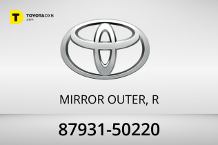 Toyota MIRROR OUTER, R Toyota MIRROR OUTER, R