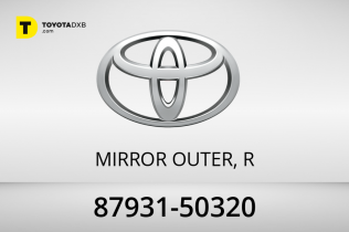 Toyota MIRROR OUTER, R Toyota MIRROR OUTER, R