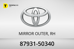 Toyota MIRROR OUTER, RH Toyota MIRROR OUTER, RH