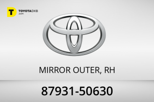 Toyota MIRROR OUTER, RH Toyota MIRROR OUTER, RH