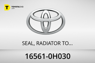 Toyota SEAL, RADIATOR TO SUPPORT