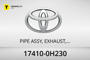 Toyota PIPE ASSY, EXHAUST, FR Toyota PIPE ASSY, EXHAUST, FR