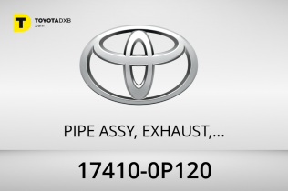 Toyota PIPE ASSY, EXHAUST, FR Toyota PIPE ASSY, EXHAUST, FR