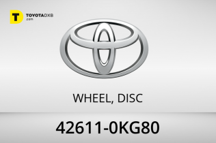 Toyota WHEEL, DISC Toyota WHEEL, DISC