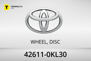 Toyota WHEEL, DISC Toyota WHEEL, DISC