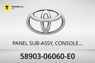 Toyota PANEL SUB-ASSY, CONSOLE RR END Toyota PANEL SUB-ASSY, CONSOLE RR END