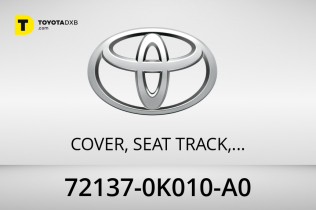 Toyota COVER, SEAT TRACK, R Toyota COVER, SEAT TRACK, R