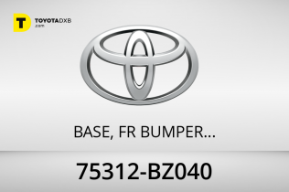 Toyota BASE, FR BUMPER EMBL Toyota BASE, FR BUMPER EMBL