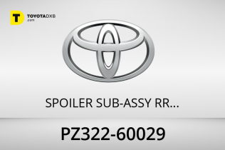 Toyota SPOILER SUB-ASSY RR BUMPER LH Toyota SPOILER SUB-ASSY RR BUMPER LH