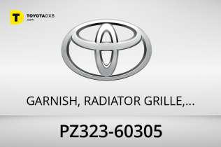 Toyota GARNISH, RADIATOR GRILLE, NO.1 Toyota GARNISH, RADIATOR GRILLE, NO.1
