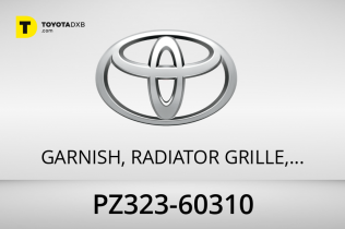 Toyota GARNISH, RADIATOR GRILLE, NO.4 Toyota GARNISH, RADIATOR GRILLE, NO.4