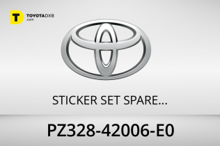 Toyota STICKER SET SPARE TIRE COVERGOLD -RAV4