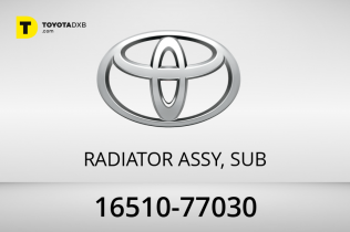 Toyota RADIATOR ASSY, SUB Toyota RADIATOR ASSY, SUB