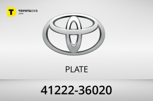 Toyota PLATE Toyota PLATE