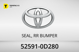 Toyota SEAL, RR BUMPER Toyota SEAL, RR BUMPER
