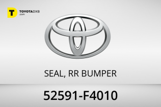 Toyota SEAL, RR BUMPER Toyota SEAL, RR BUMPER