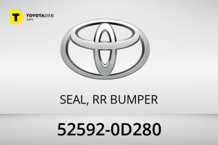 Toyota SEAL, RR BUMPER Toyota SEAL, RR BUMPER