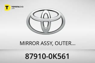 Toyota MIRROR ASSY, OUTER R Toyota MIRROR ASSY, OUTER R