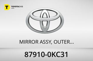 Toyota MIRROR ASSY, OUTER R Toyota MIRROR ASSY, OUTER R