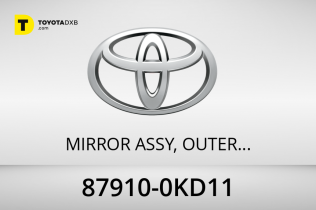 Toyota MIRROR ASSY, OUTER R Toyota MIRROR ASSY, OUTER R