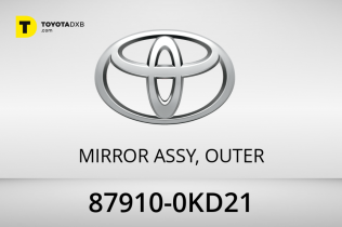 Toyota MIRROR ASSY, OUTER Toyota MIRROR ASSY, OUTER
