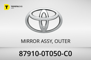 Toyota MIRROR ASSY, OUTER Toyota MIRROR ASSY, OUTER