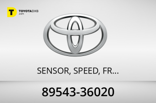 Toyota SENSOR, SPEED, FR LH Toyota SENSOR, SPEED, FR LH