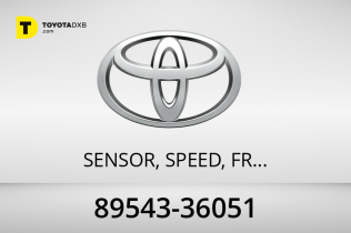 Toyota SENSOR, SPEED, FR LH Toyota SENSOR, SPEED, FR LH