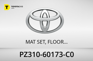 Toyota MAT SET, FLOOR LX570 16~17 YM Toyota MAT SET, FLOOR LX570 16~17 YM