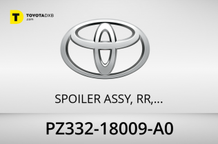 Toyota SPOILER ASSY, RR, LH Toyota SPOILER ASSY, RR, LH