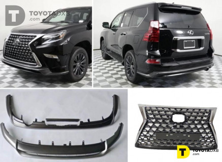 Lexus GX460 2013-2021 Body Kit 2020 Look Lip Spoilers & Grille