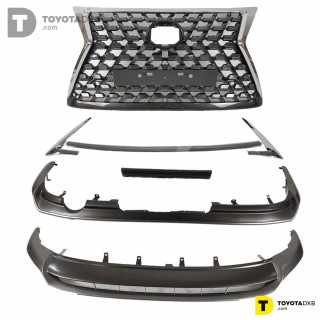 Lexus GX460 2013-2021 Body Kit 2020 Look Lip Spoilers & Grille (2)