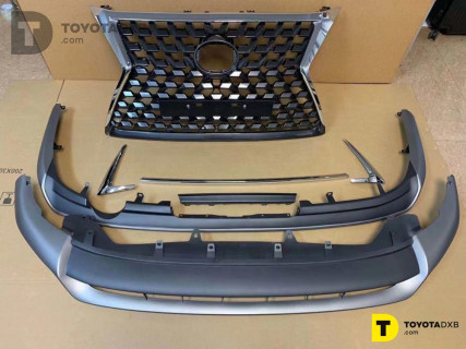 Lexus GX460 2013-2021 Body Kit 2020 Look Lip Spoilers & Grille (3)