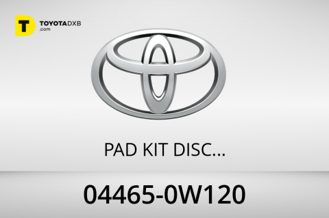 Toyota PAD KIT  DISC BRAKE